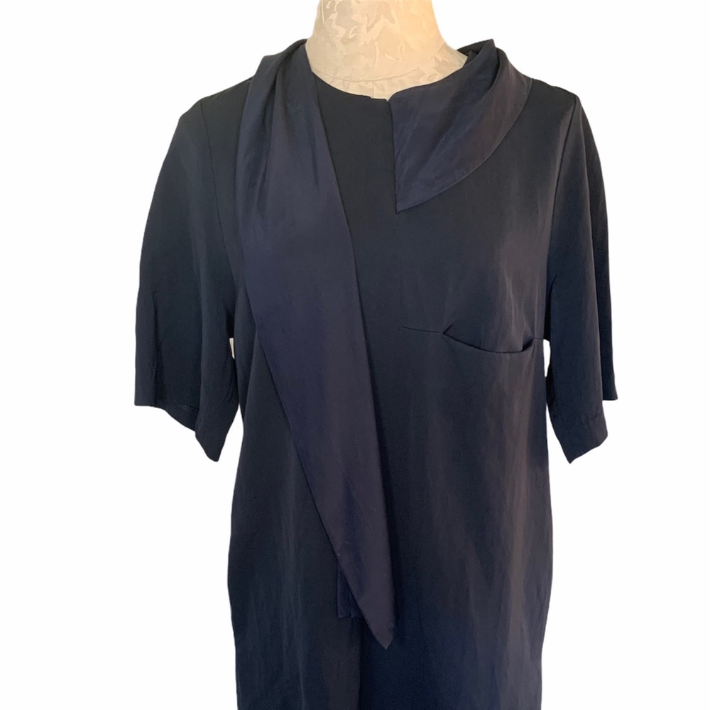 3.1 Phillip Lim Navy tie t-shirt dress size 6